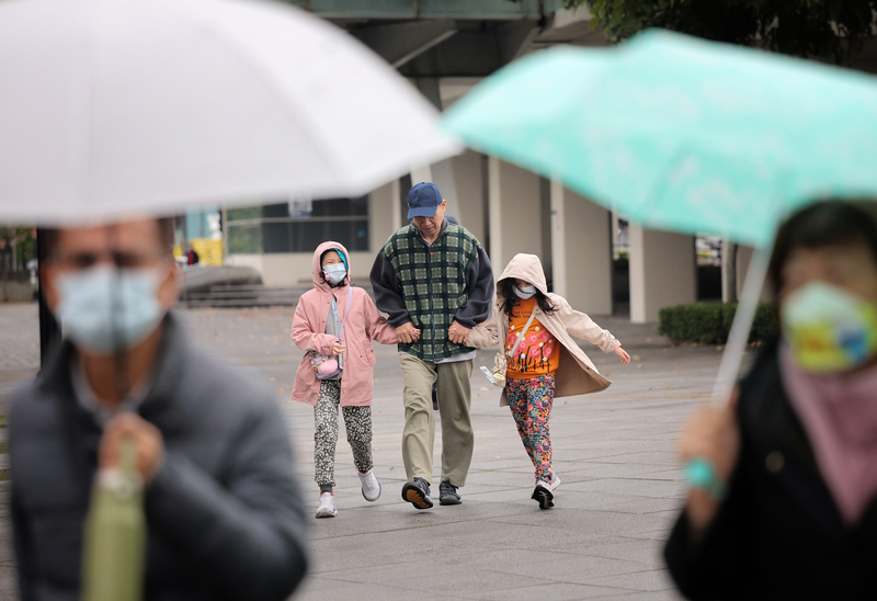 台中以北低溫特報 3日白天起回暖、6日冷氣團又到