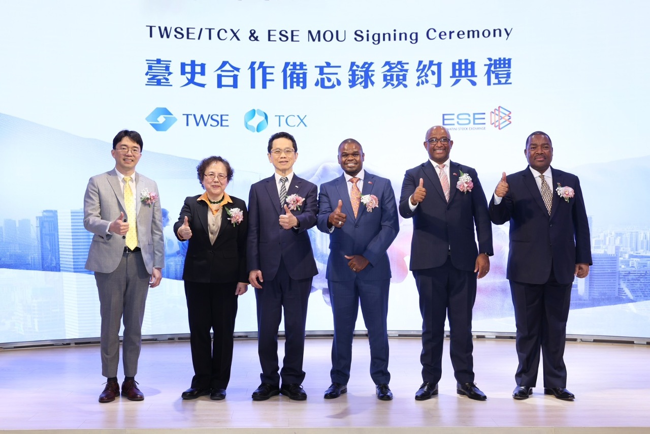 台、史金融合作跨大步 雙方交易所簽MOU