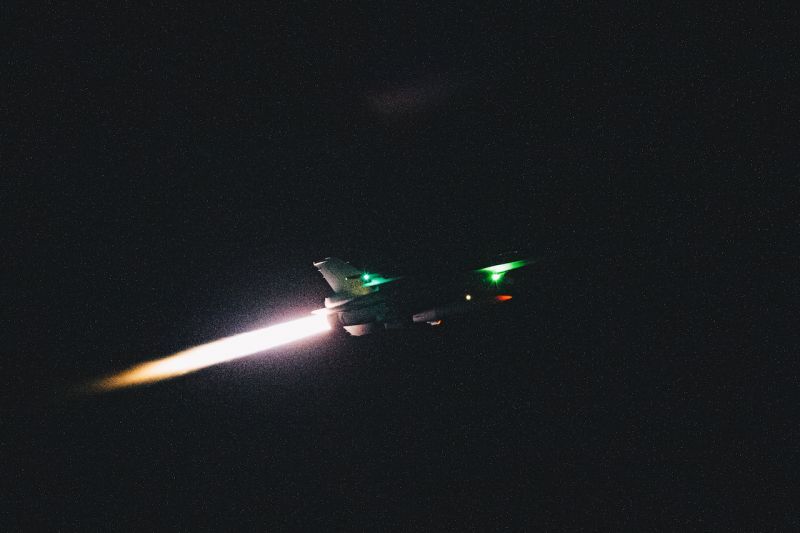 空軍執行跨子夜飛訓  盼在地鄉親體諒支持