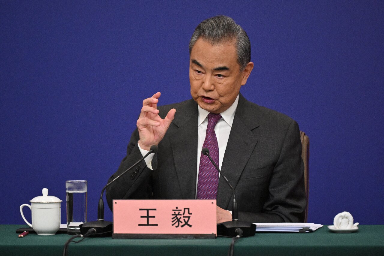 賴總統就職 王毅：一中原則是台海和平定海神針