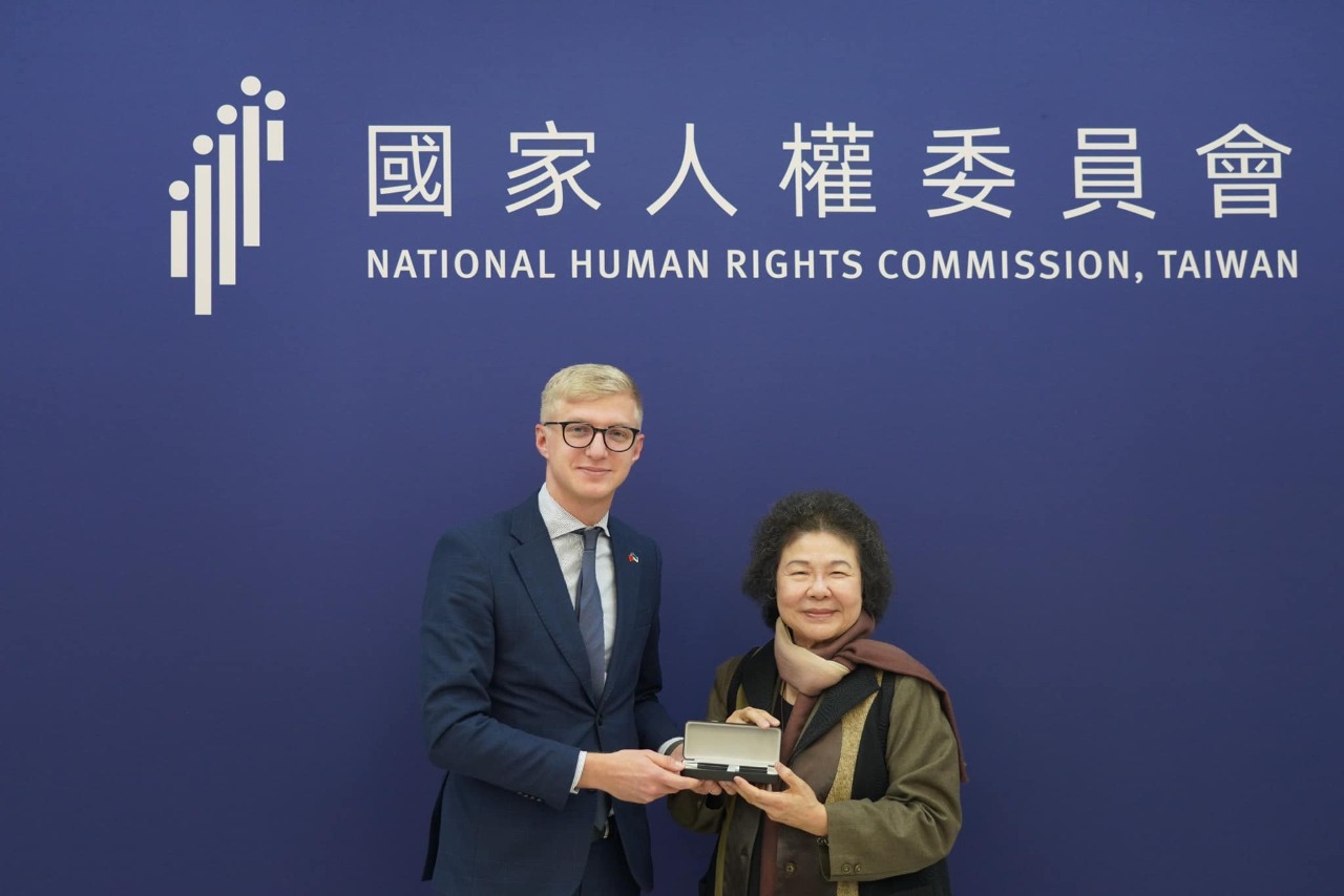陳菊見愛沙尼亞訪團 交流人權言論自由議題