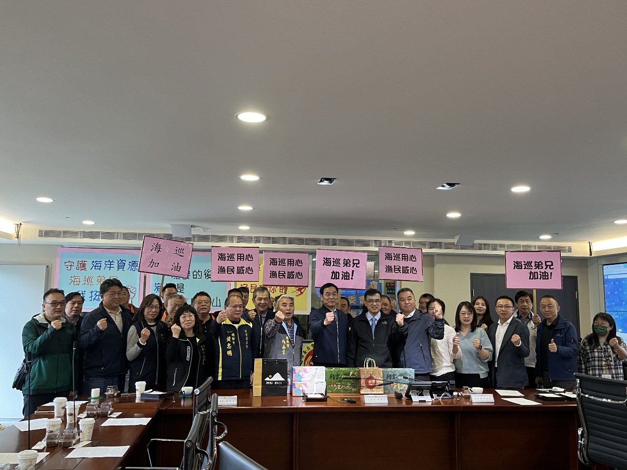 各漁會齊聲力挺 海巡艦隊分署長哽咽誓言續堅定執法(影音)