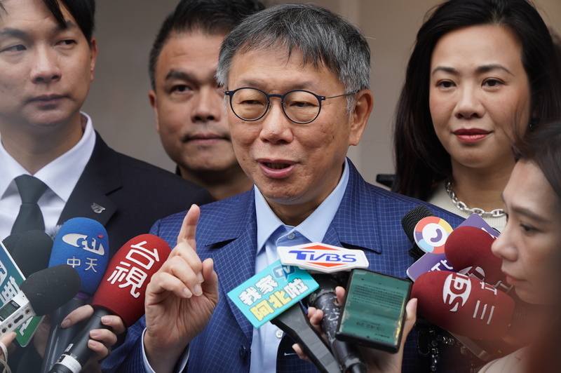 柯賴配成真 柯文哲擬出演賴佩霞舞台劇