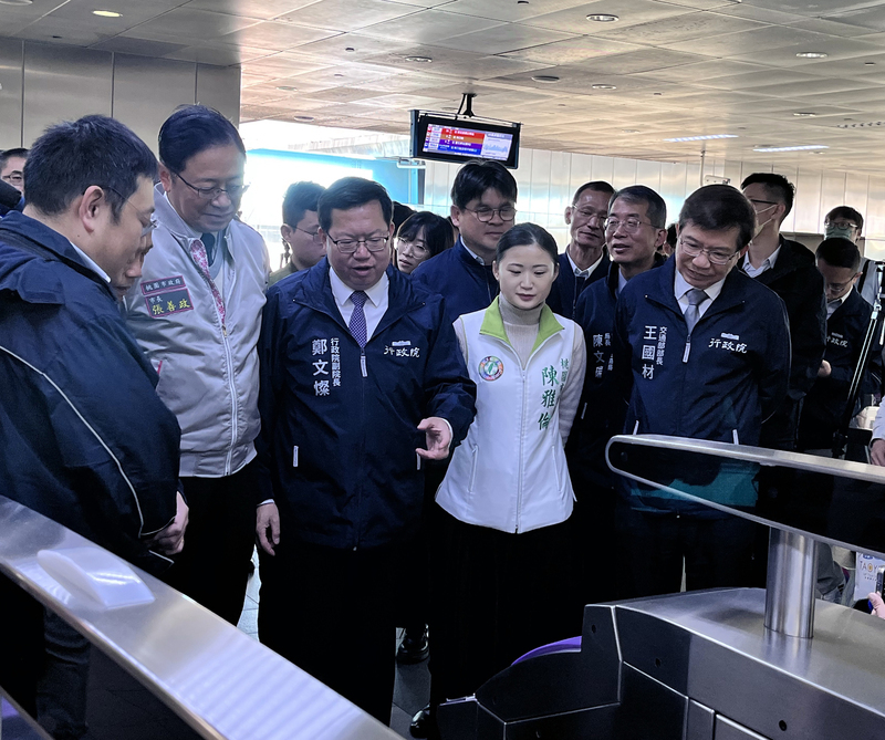 機捷增購車廂 鄭文燦：中央補助30億元購置10列車廂