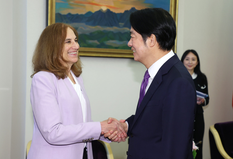 接見華府訪團 副總統：台灣會盡力維持印太和平穩定