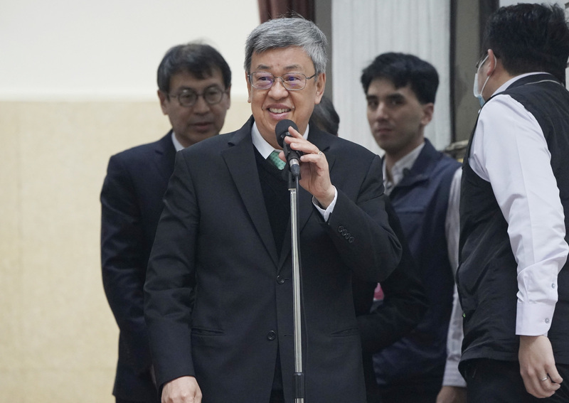 蔡柯會 陳建仁：朝野監督制衡 更要團結合作