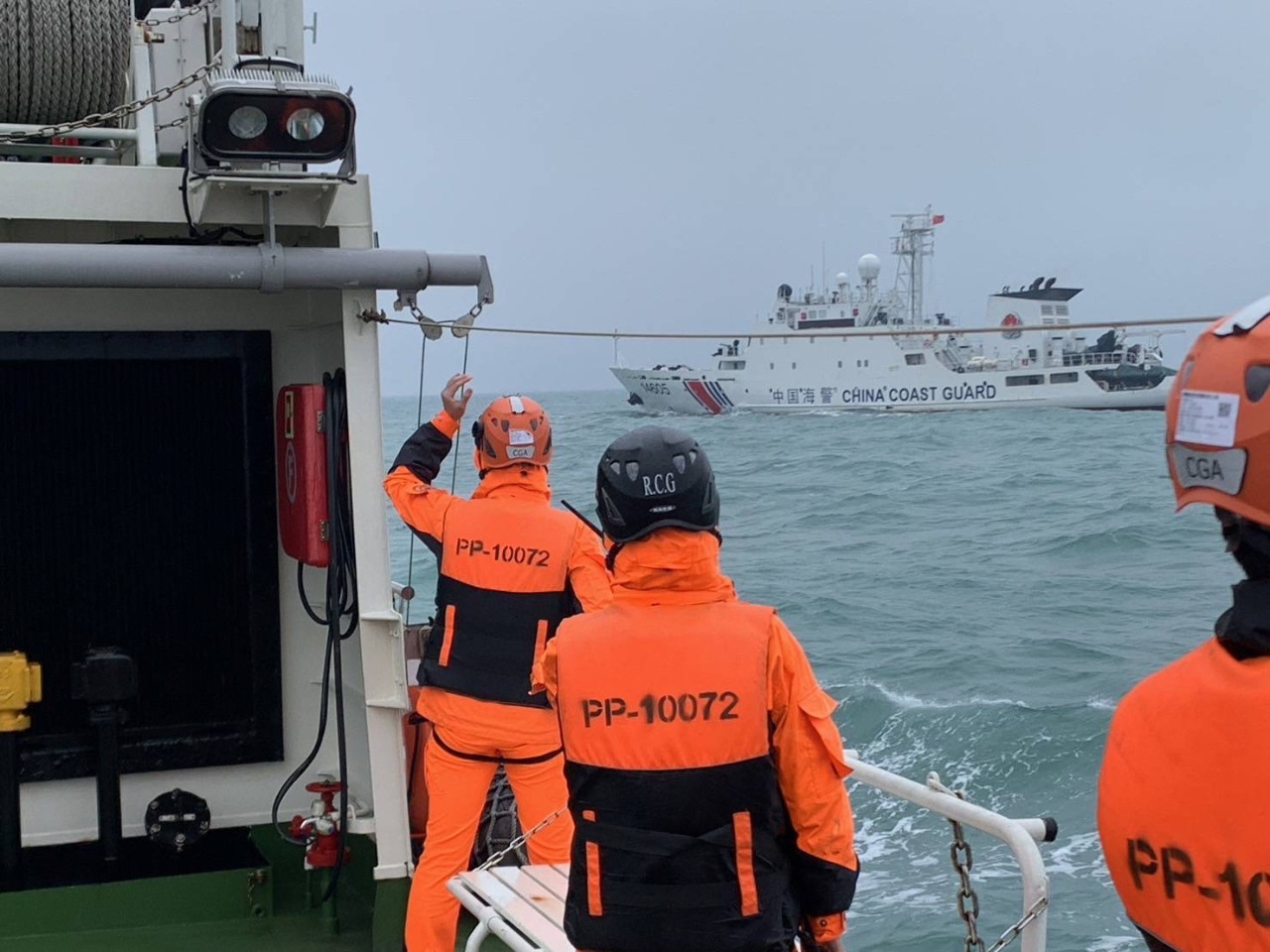 北竿外海中國漁民落海 兩岸偕同搜救中