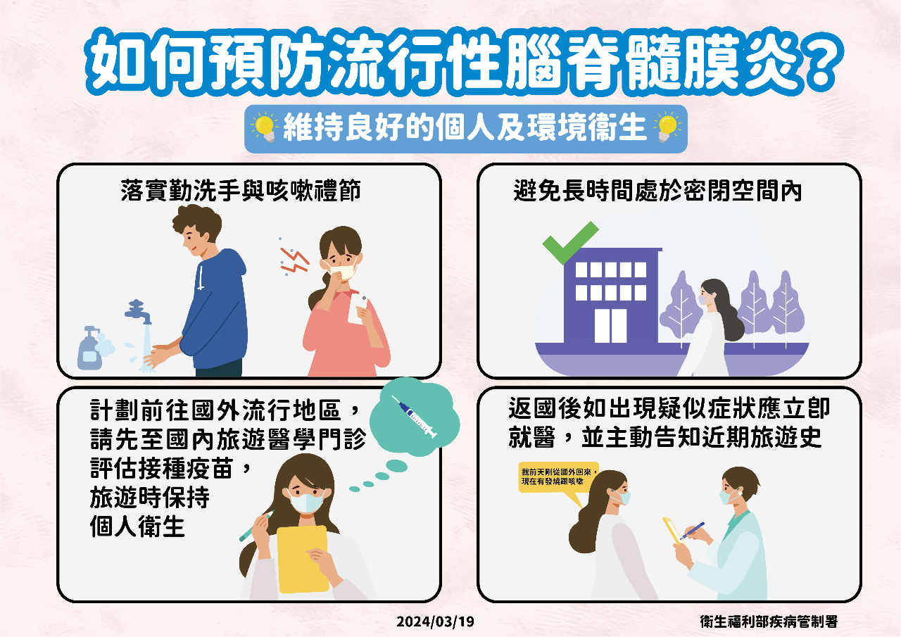 今年現首例流行性腦脊髓膜炎 疾管署：發生率低 致死率高