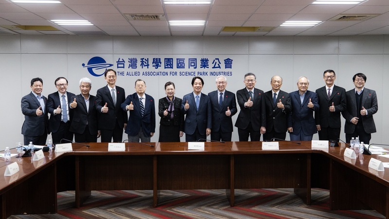 賴清德赴竹科座談 業者盼助綠電淨零轉型