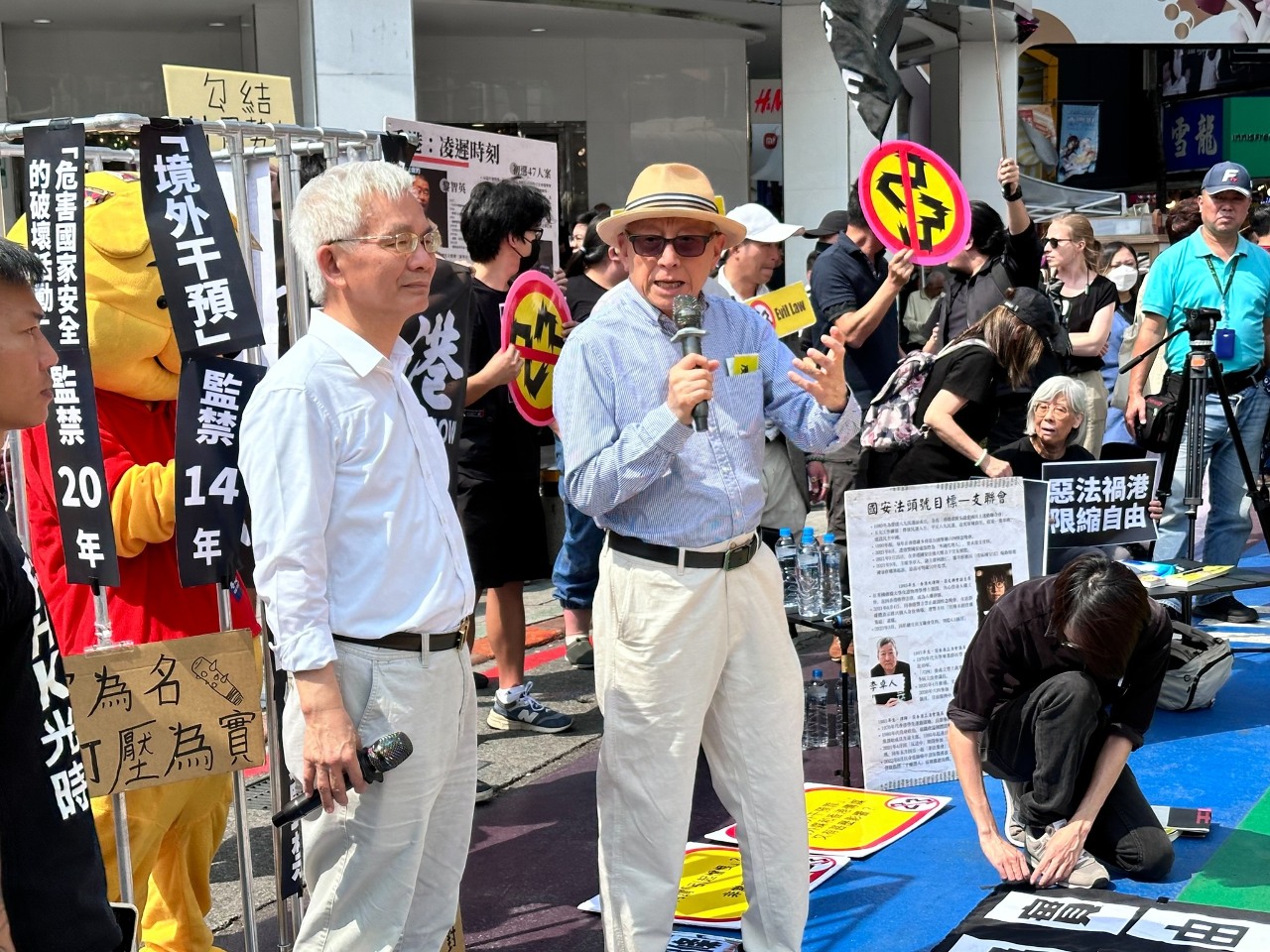 聲援反港23條立法 曹興誠：更應反對中國反分裂國家法