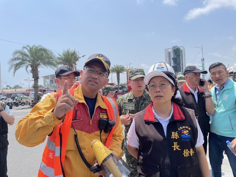 花蓮強震／徐榛蔚：天王星大樓受困民眾正全力救援
