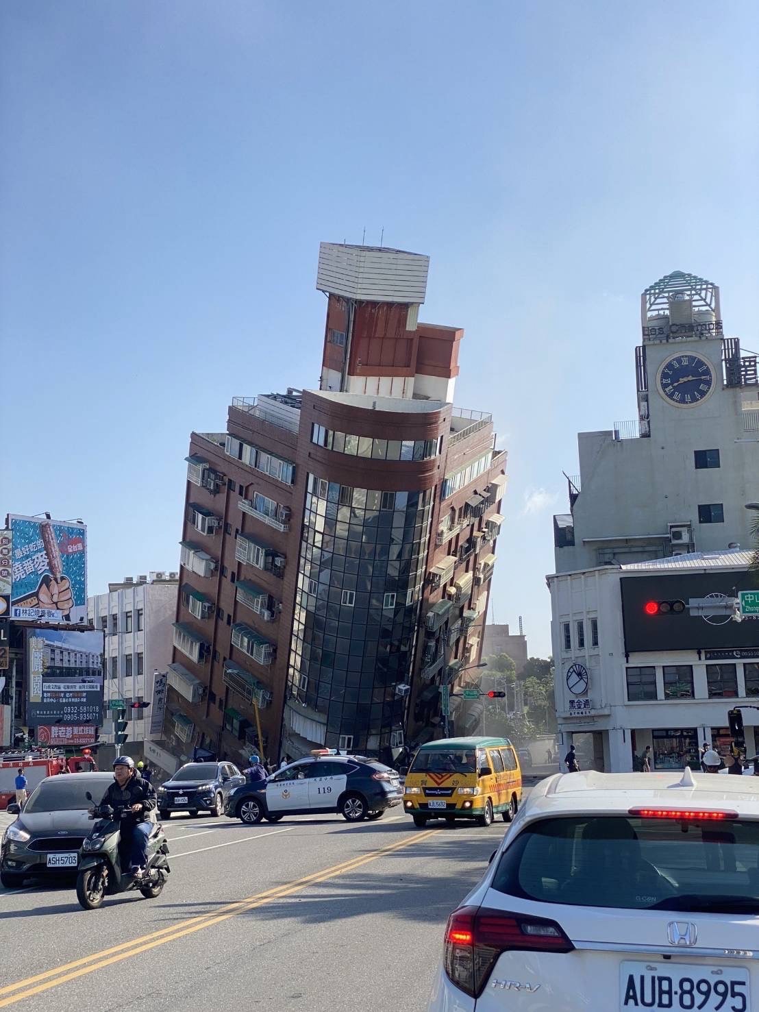 花蓮強震且餘震不斷 花蓮縣府宣布即刻停班停課