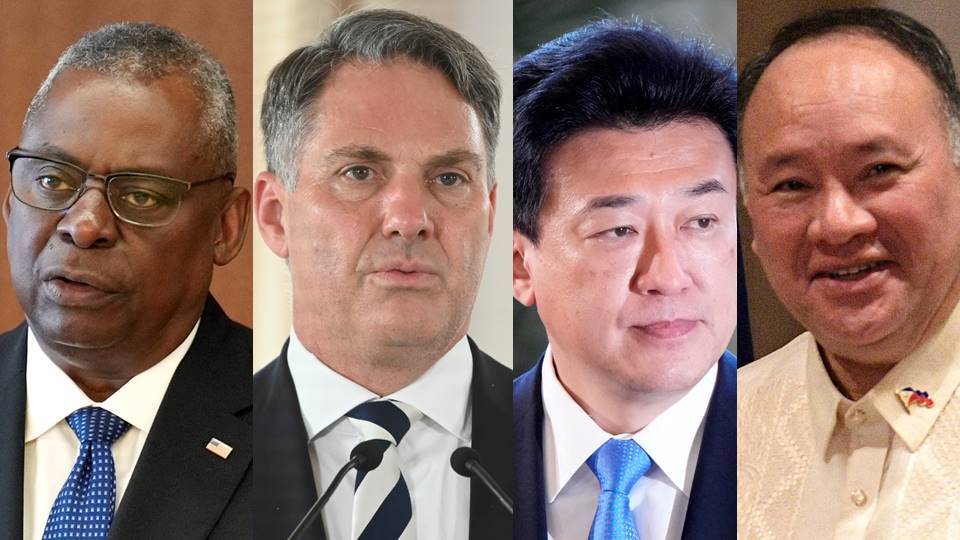 美澳日菲防長宣布 南海舉行聯合軍演
