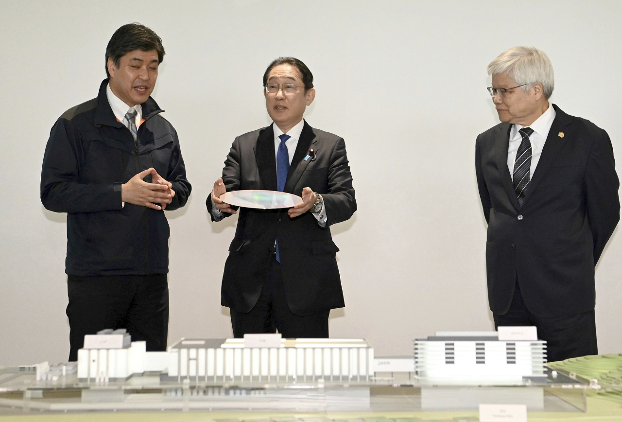 花蓮地震／日相岸田參訪台積電熊本廠不忘慰問