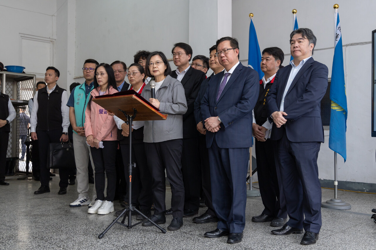 赴花蓮了解搜救與重建 總統：以同理心全力協助災民