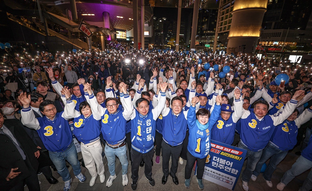南韓國會選舉反對派大勝 尹錫悅遭迎頭痛擊