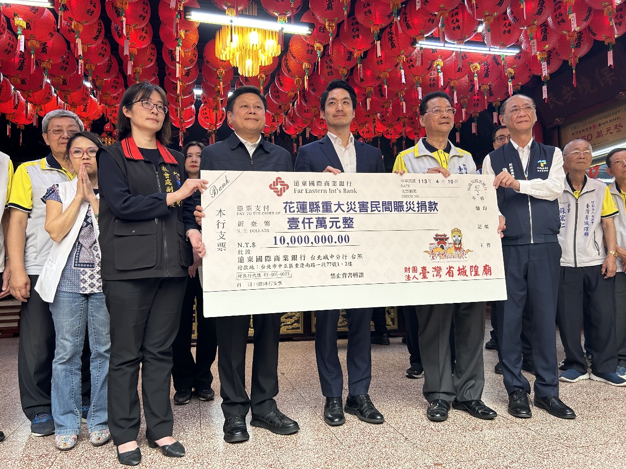 遭指逼藍委捐2萬救災 傅崐萁駁：沒有這件事