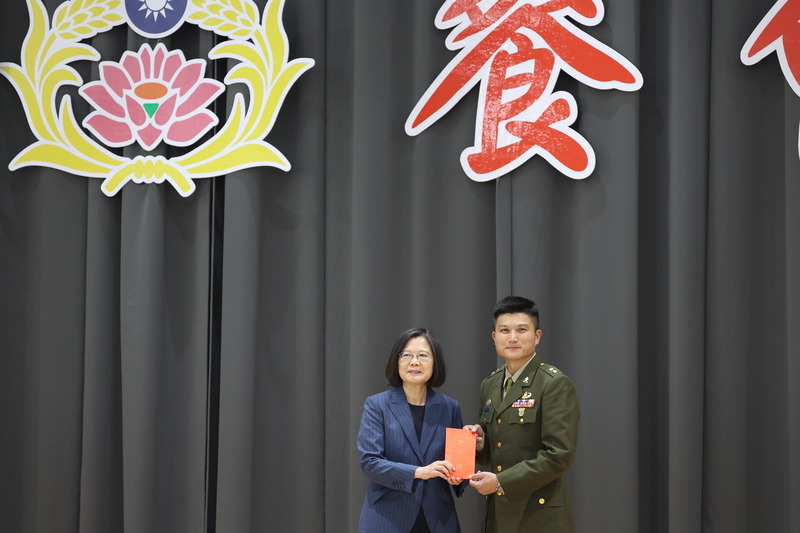 憲兵堅實營區啟用 總統：興安專案已執行103案 將陸續完工