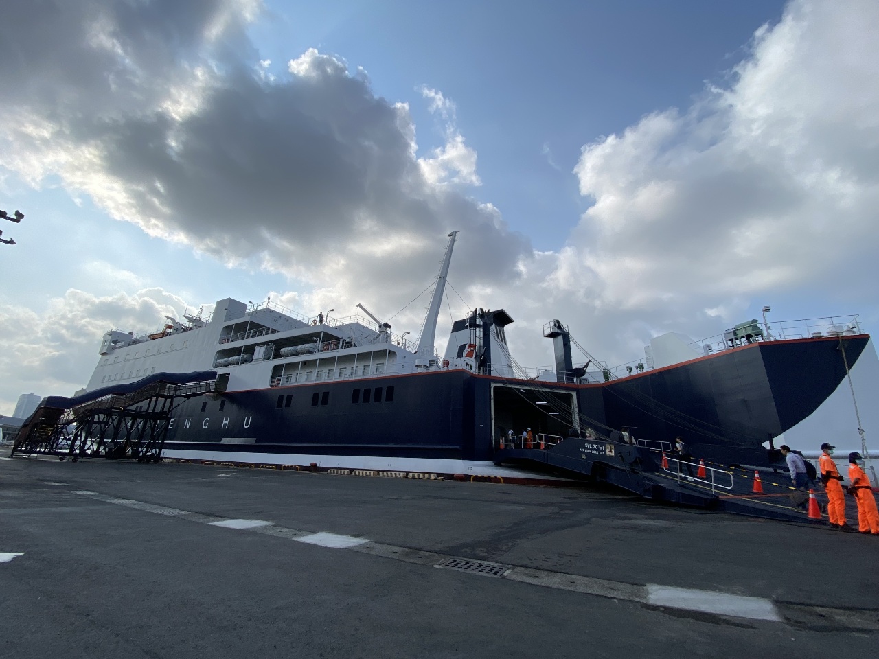 澎湖輪開啟海上通訊新頁 離島與藍色公路亦不遠矣
