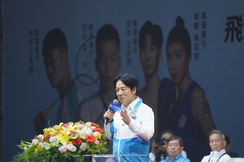 出席全中運開幕式  賴清德重提體育署升格體育暨運動產業發展部