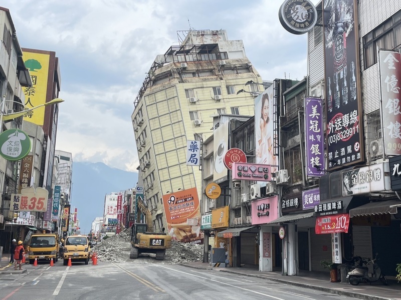 花蓮餘震不斷 累計已有4棟建物傾倒