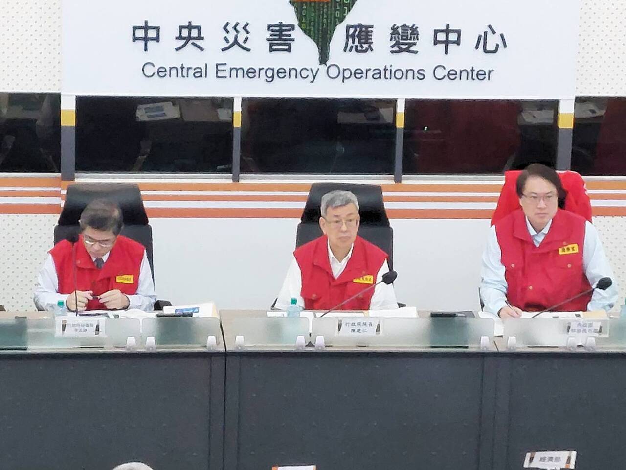 0423地震又發布豪雨 陳建仁籲慎防土石流民眾暫勿入山活動