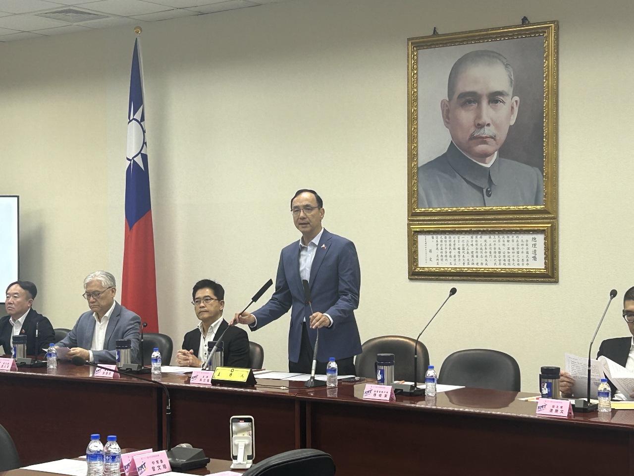 朱立倫：藍黨團520後將依憲法規定 邀請賴清德到立院國情報告