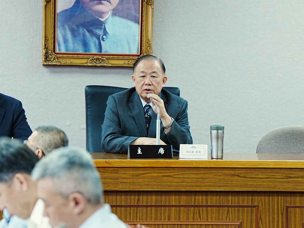 「國家安全戰略法草案」公聽會 陳永康：建立國防戰略最高指導標準