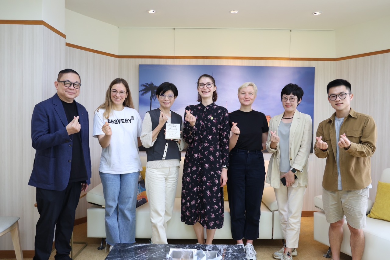 烏克蘭自由民主聯盟拜會央廣 雙方將強化交流維護民主價值