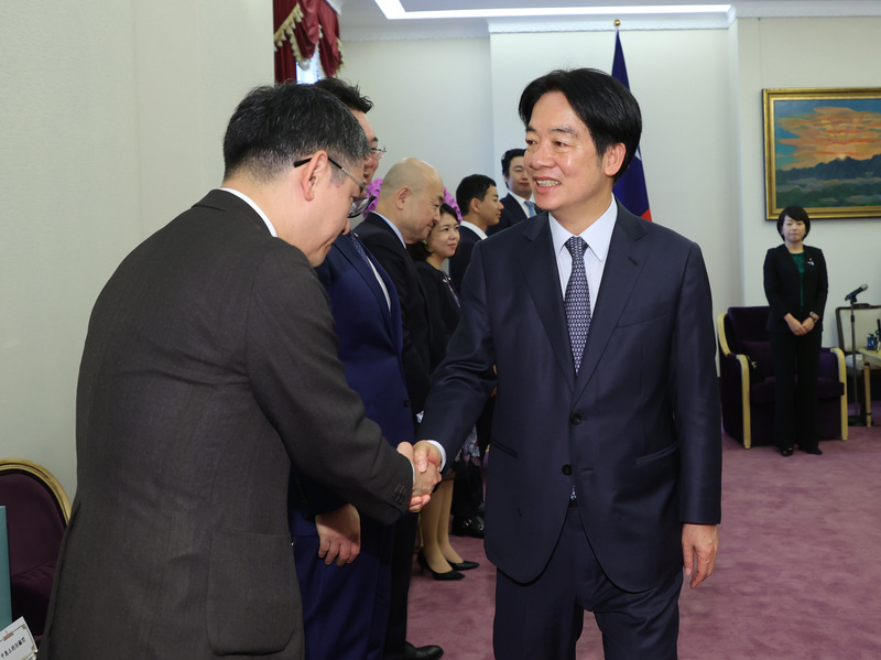 接見日自民黨青年局訪團 賴清德：盼台日加強合作 促進區域和平穩定