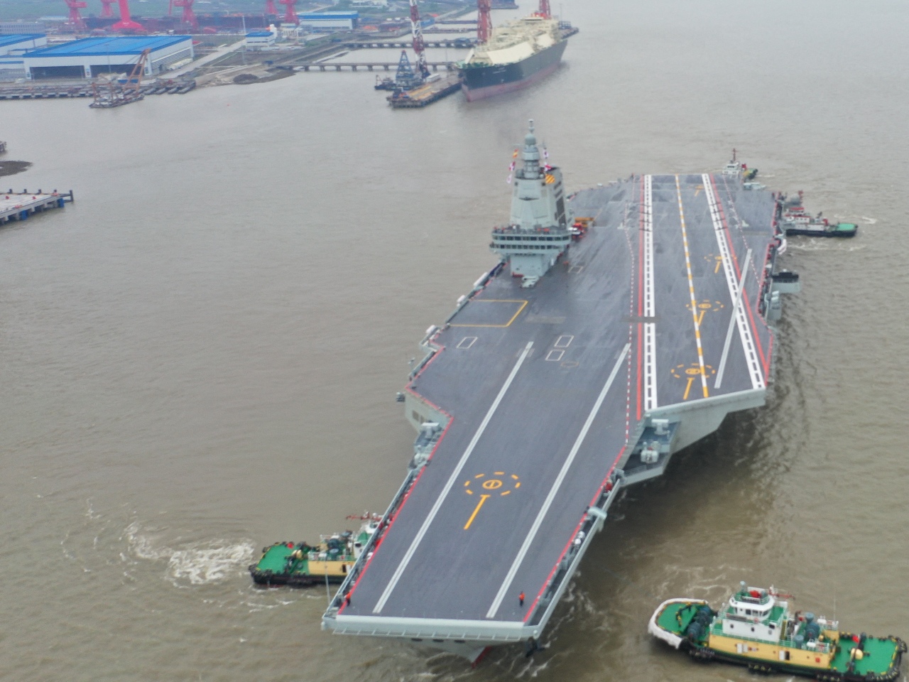 長江口深水航道將交管 傳福建艦兩週內2度海試