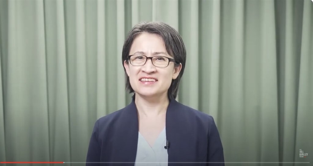 蕭美琴錄影現身華府論壇 爭取台灣入美國防供應鏈(影音)