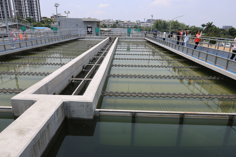 視察南投草屯淨水場 陳建仁：穩供質優量足水源