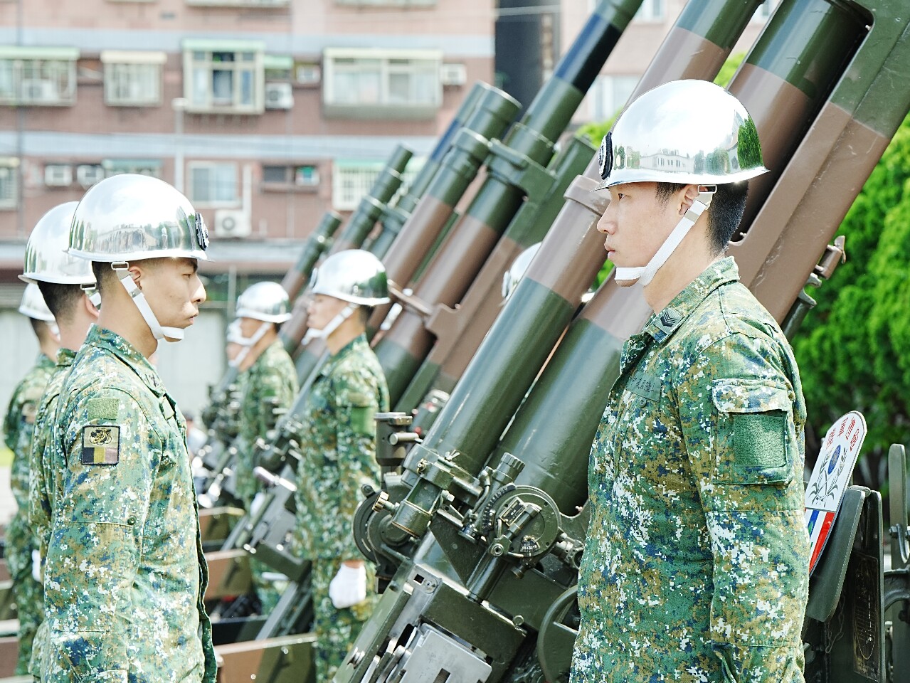 520就職大典 國軍禮炮連將展現勤訓精練成果