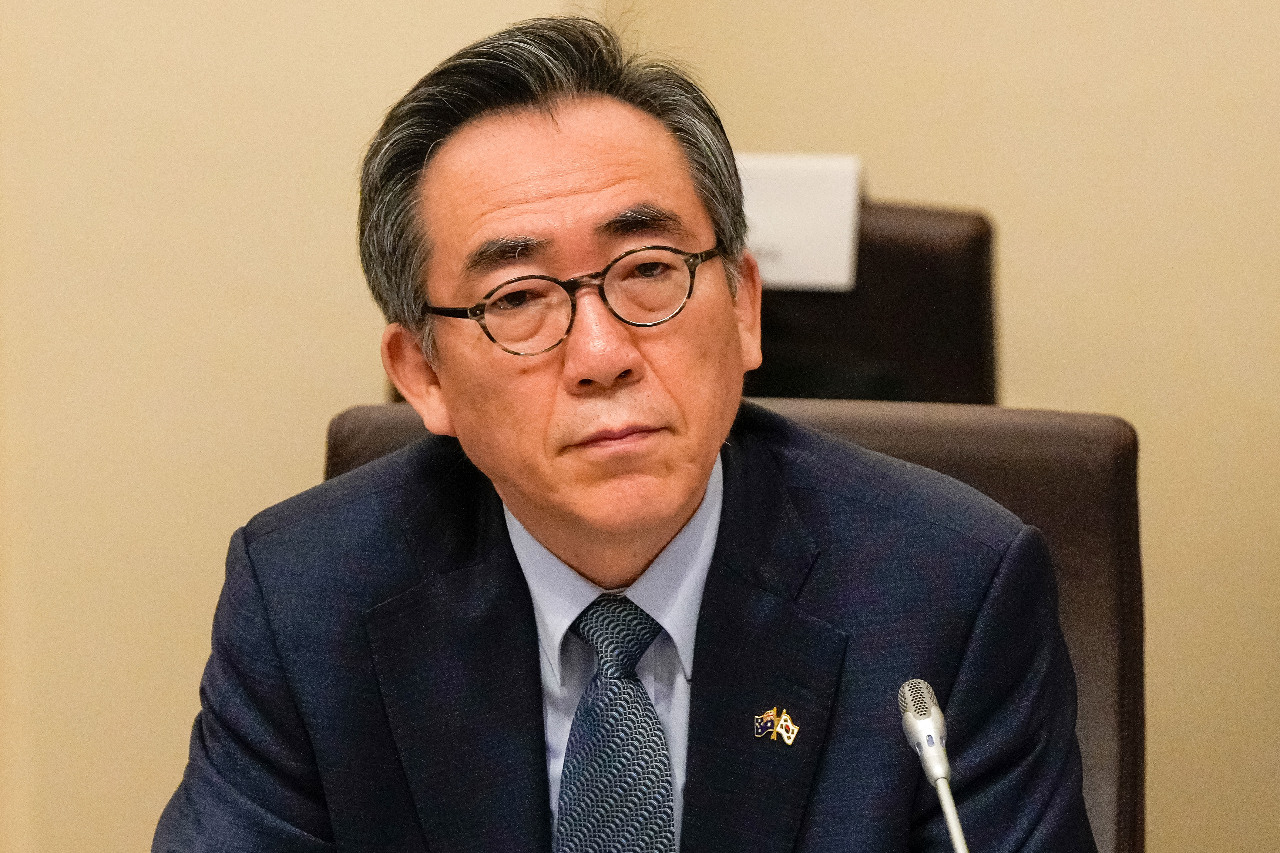 韓中日峰會前 韓外長訪中會見王毅