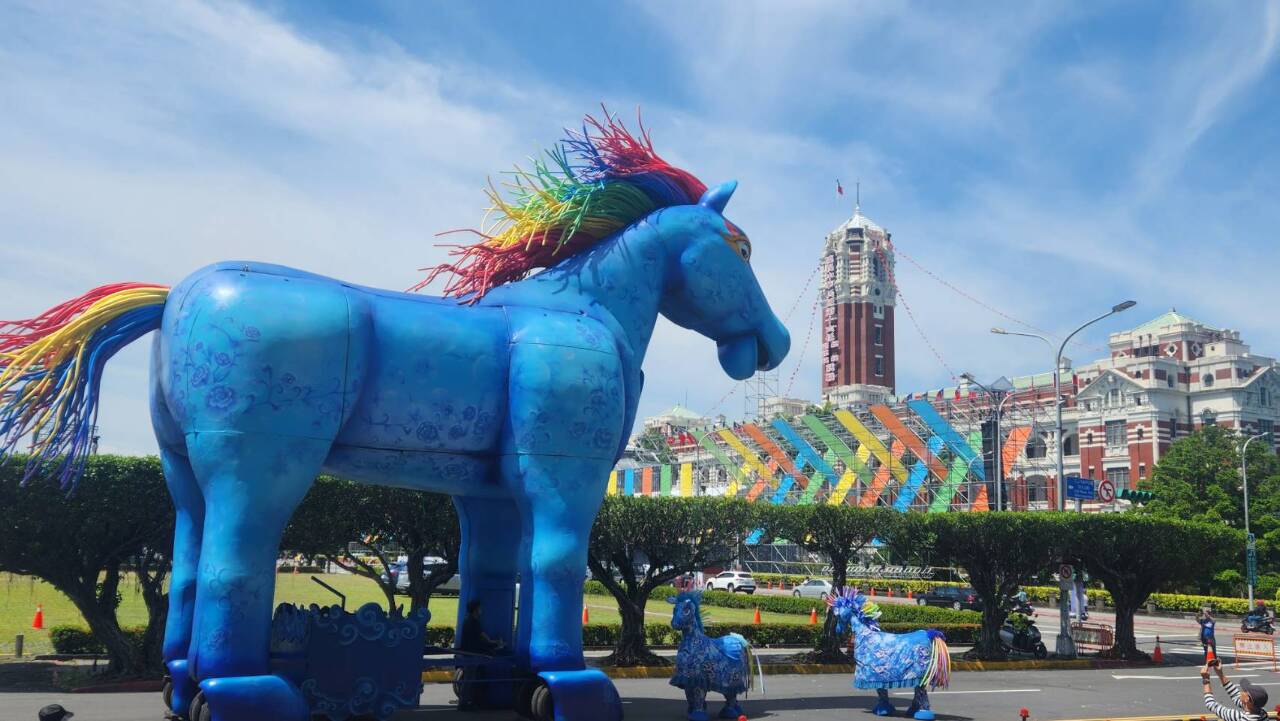 紙風車520大典出動《雨馬》演出 祝福新總統就任