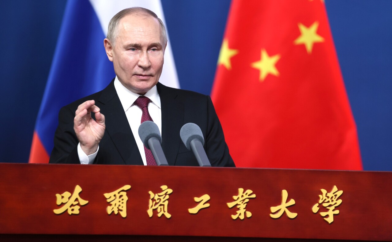 蒲亭哈工大演講 盼中俄青年加強交流