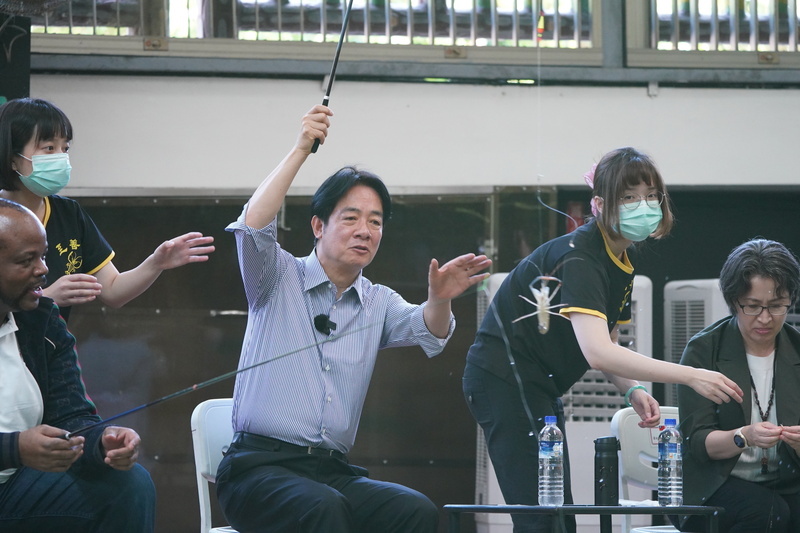 明宣誓就任！ 賴清德強調維護台海現況 今攜友邦釣蝦接地氣