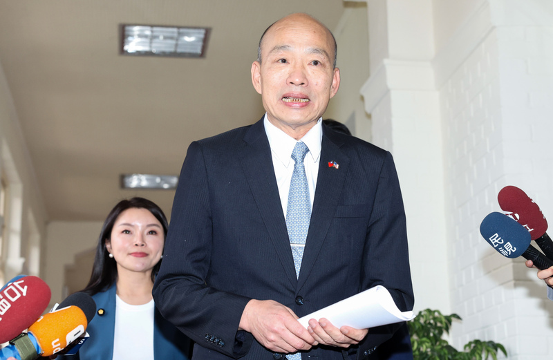 傳力推黨主席人選  韓國瑜聲明未干涉黨務