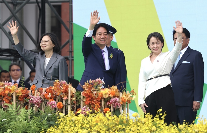 總統賴清德、副總統蕭美琴宣誓就職 蔡英文結束8年任期離府