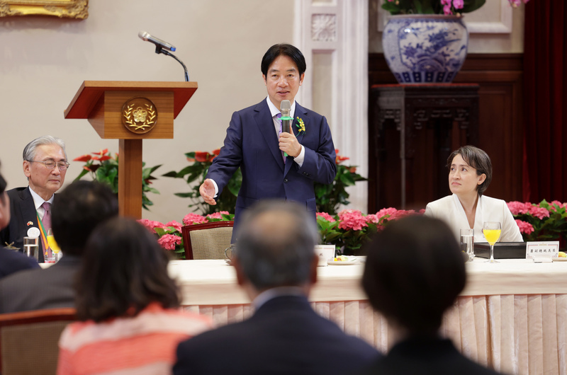 總統午宴日本慶賀團 盼持續支持台灣創台日雙贏