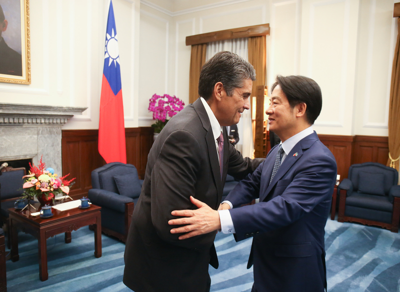 惠恕仁連任帛琉總統 賴總統表達恭賀 盼續深化邦誼