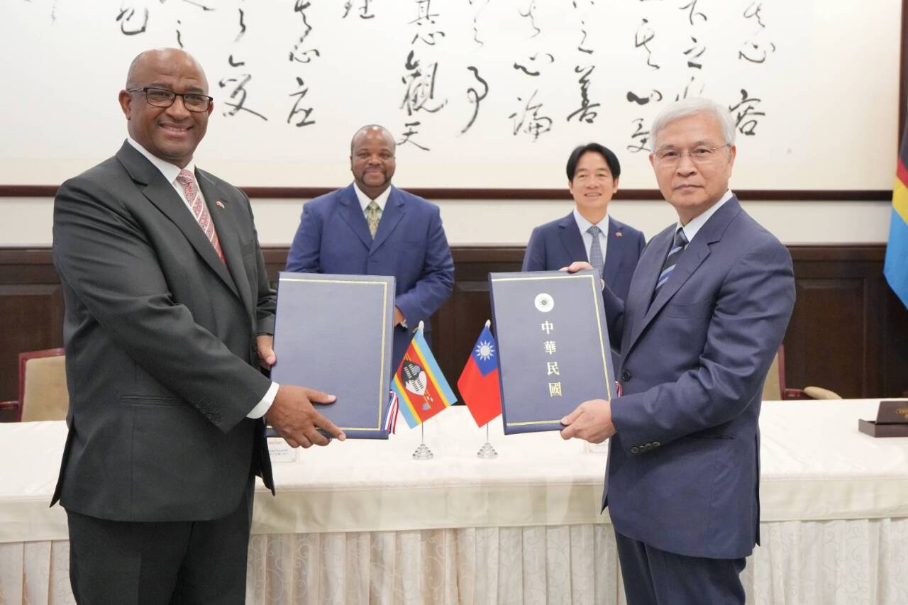 台央行、史瓦帝尼簽合作備忘錄 將加強實地考察