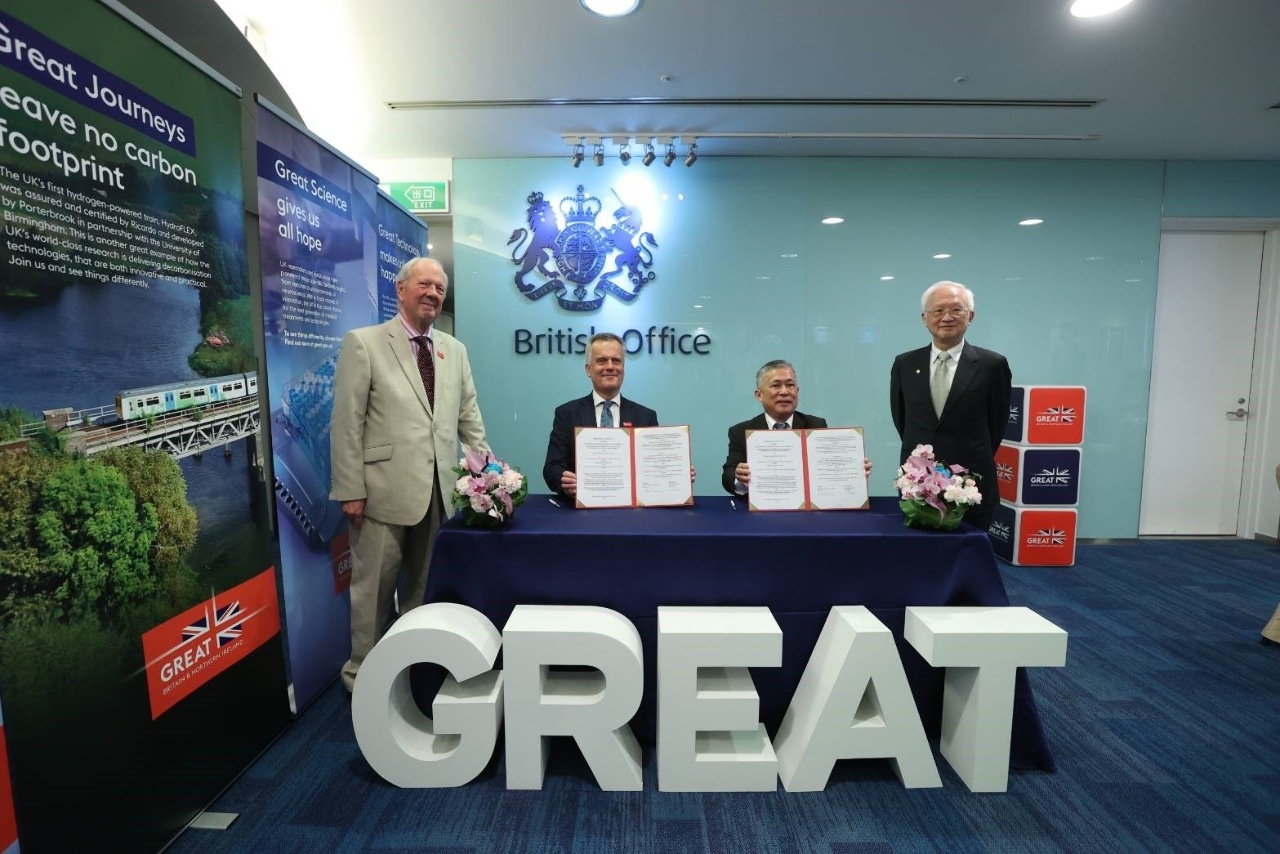 公股創投千萬英磅投資英國新創 英駐台代表盼台英經貿再強化