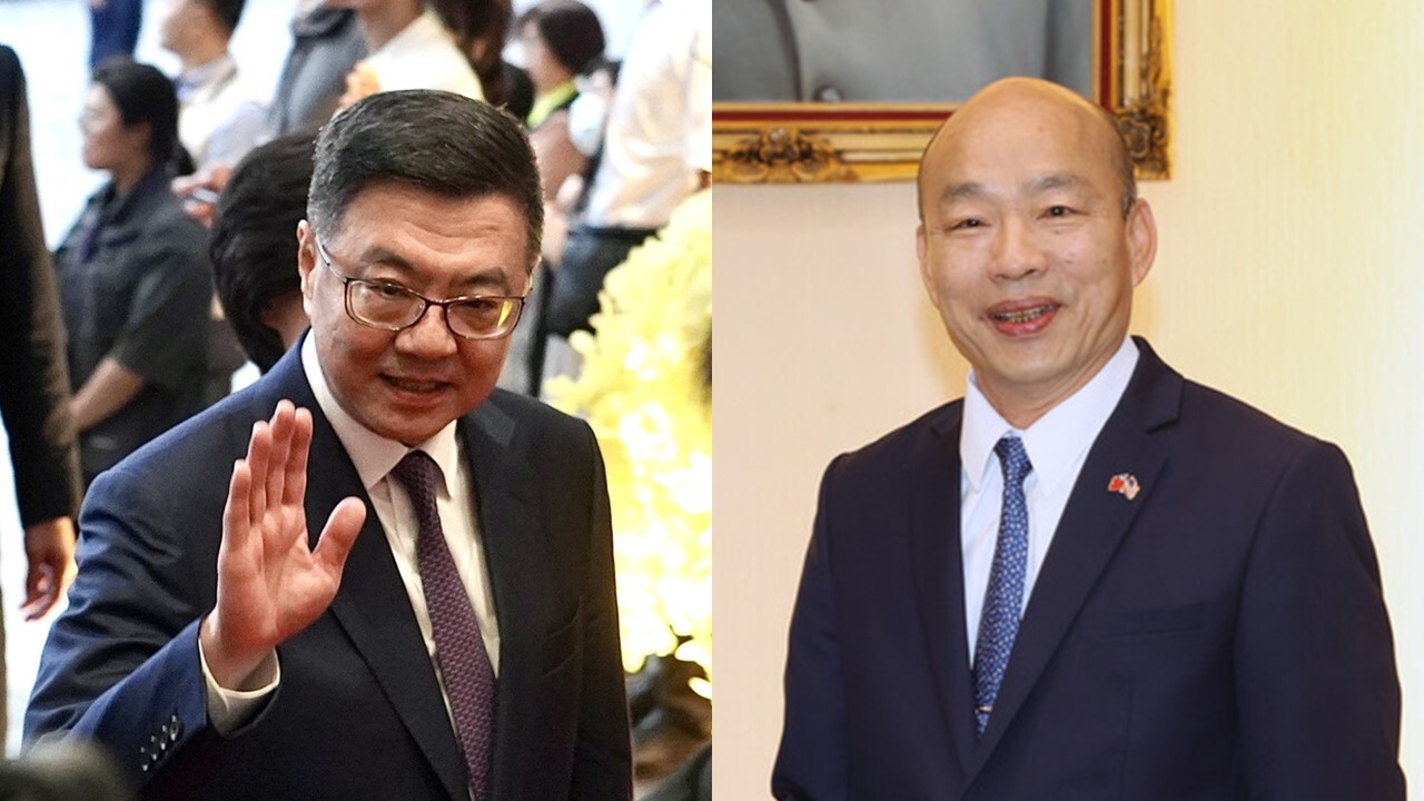 卓榮泰中午拜會韓國瑜  盼支持推動打詐新4法