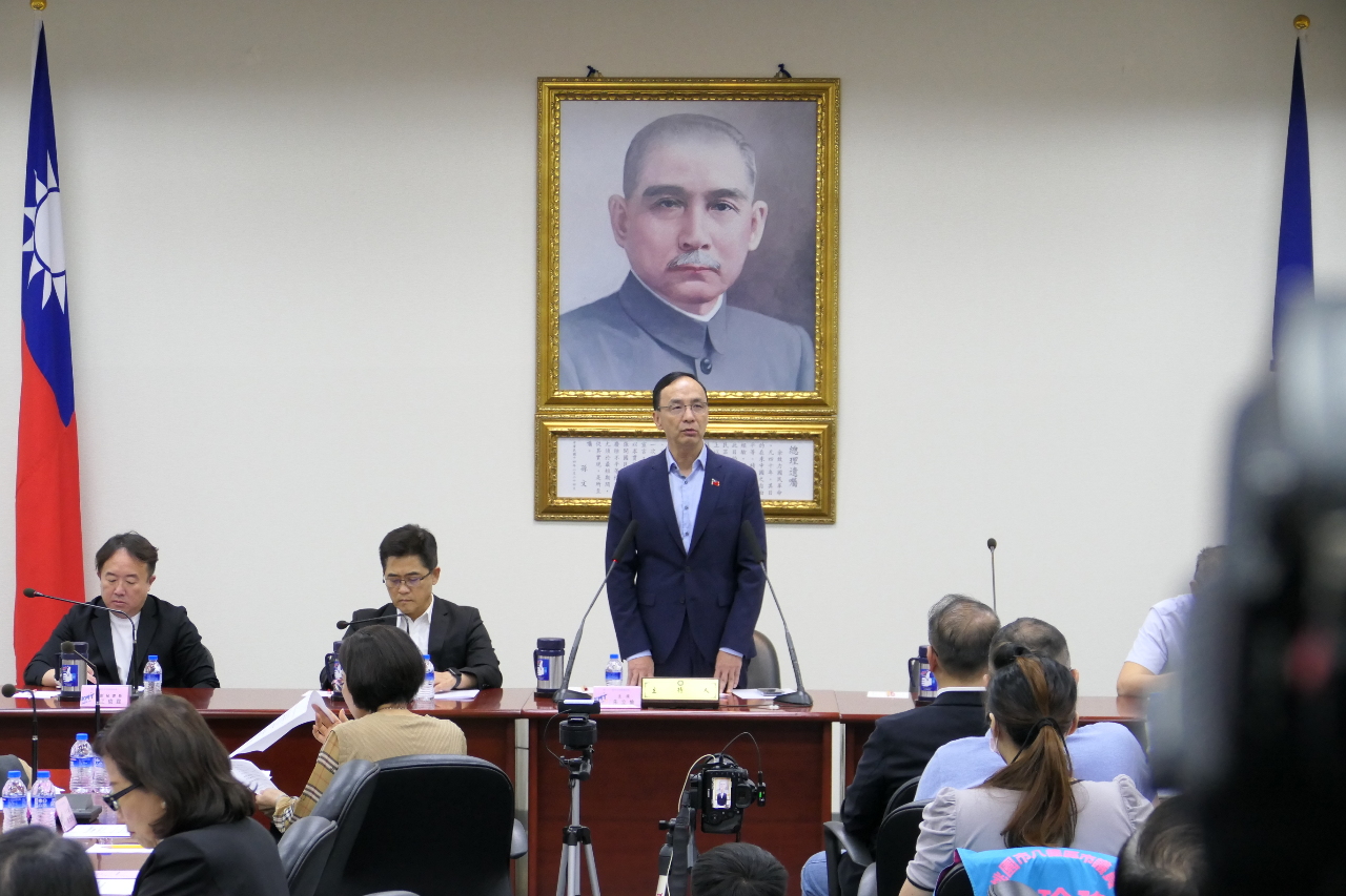 朱立倫：街頭壓制國會的時代已經過去 籲賴清德為台灣民主向上提升