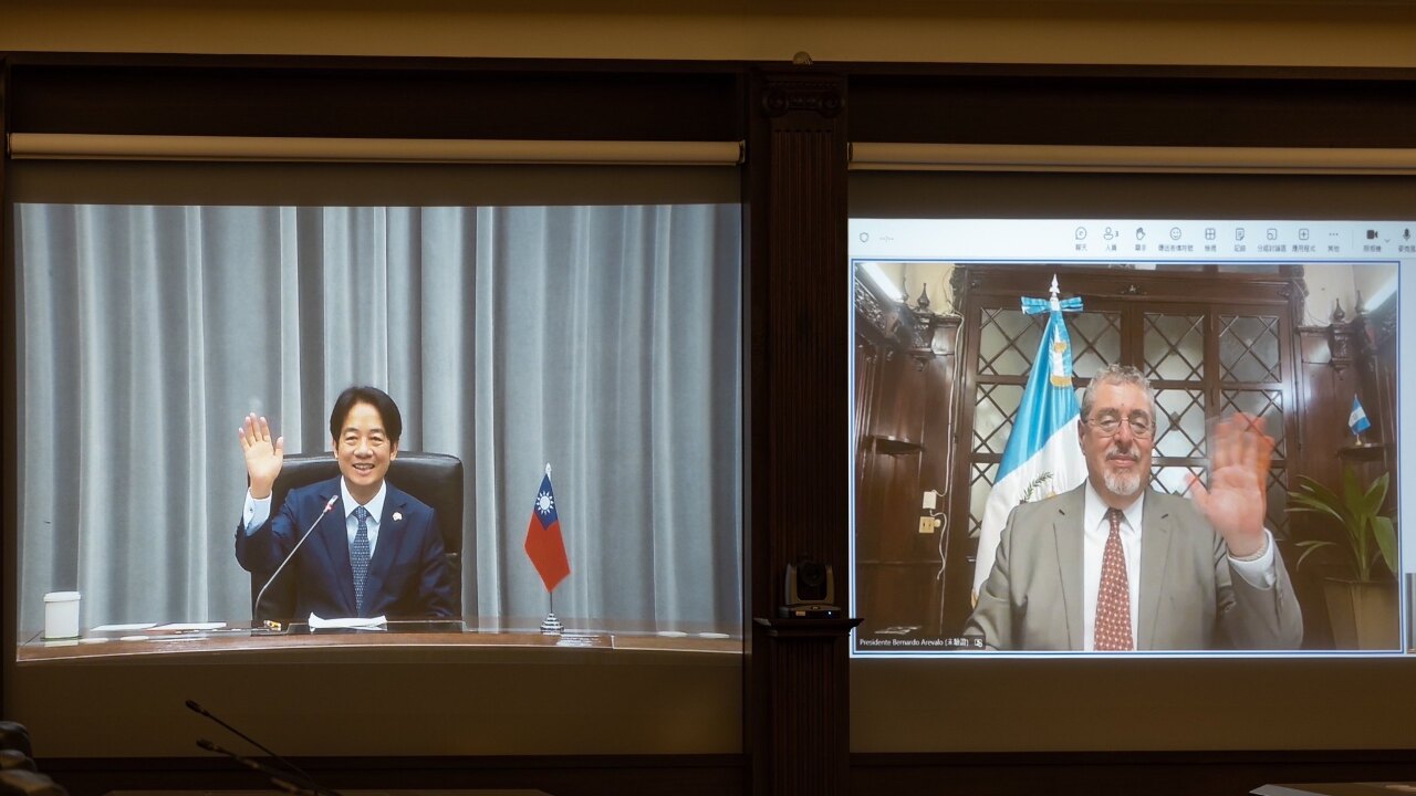 賴總統與瓜國總統視訊 助台商將瓜國做為南美市場前哨站