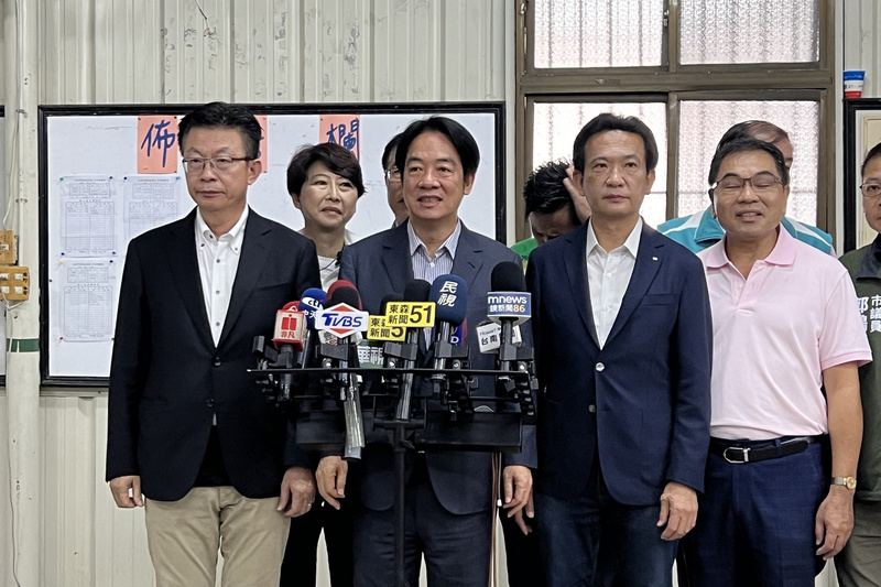 中共軍演美方關切 賴總統籲中國一同承擔區域穩定重任