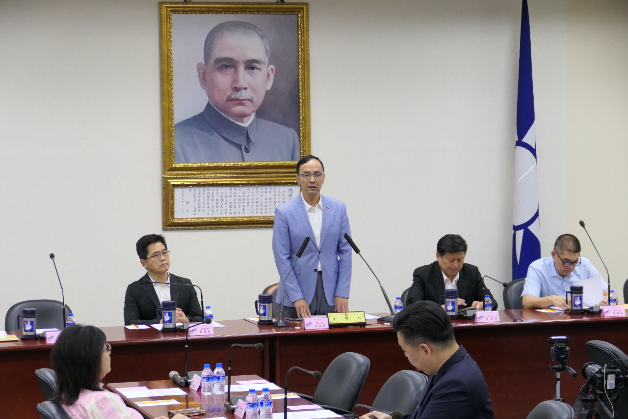 朱立倫：賴清德就任10天來 沒看到總統只看到民進黨主席