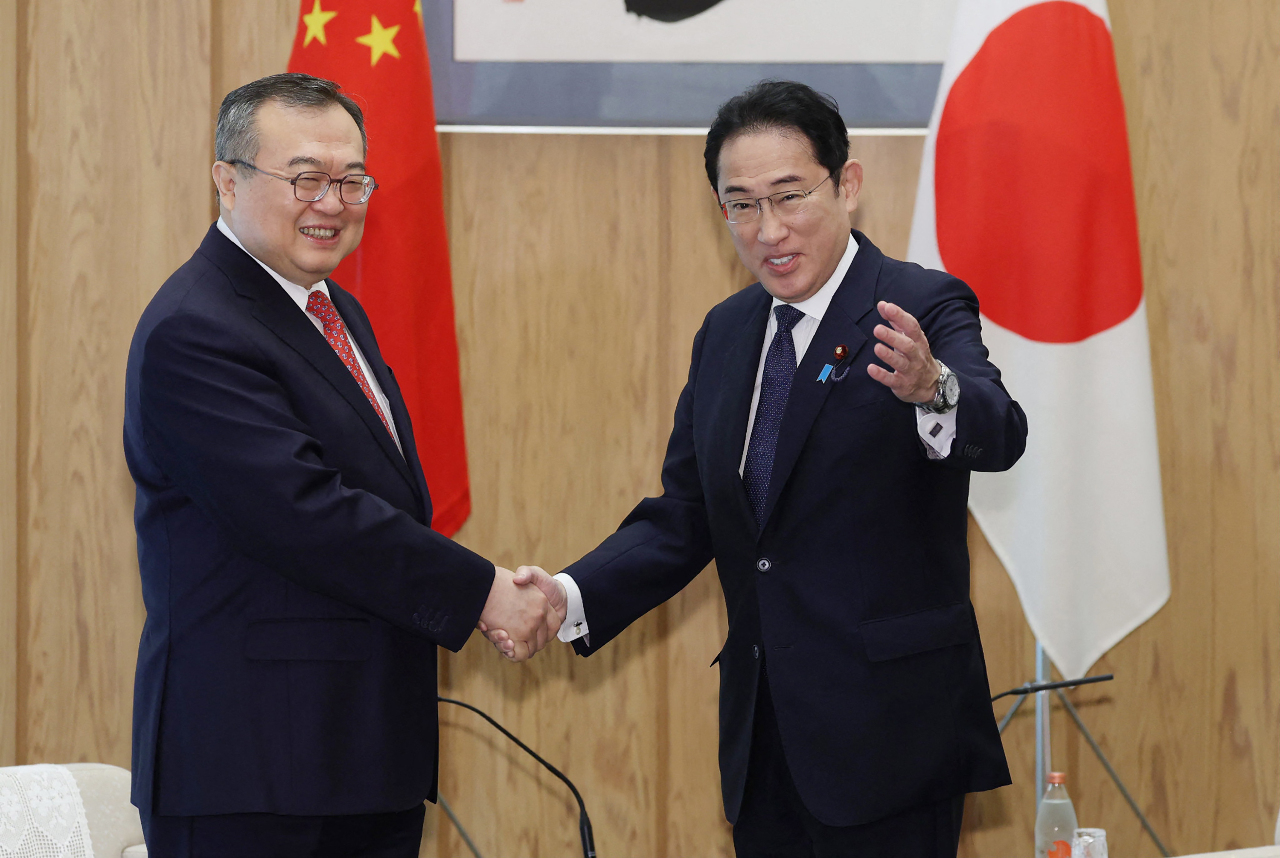 劉建超和日相岸田會談 指台海穩定符合中日利益
